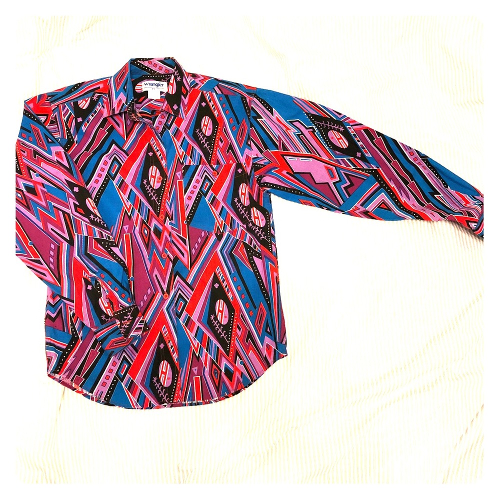 Vintage Wrangler button up Shirt
